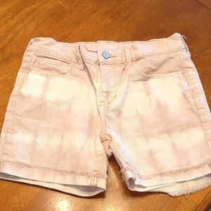 Stylish Pink Tie-Dye Women's Shorts